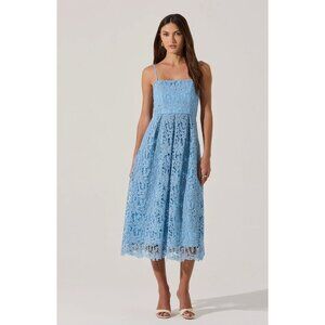 ASTR The Label Lace Midi Dress Size Small NWOT